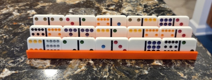 Dominos Tray - Slightly Raised