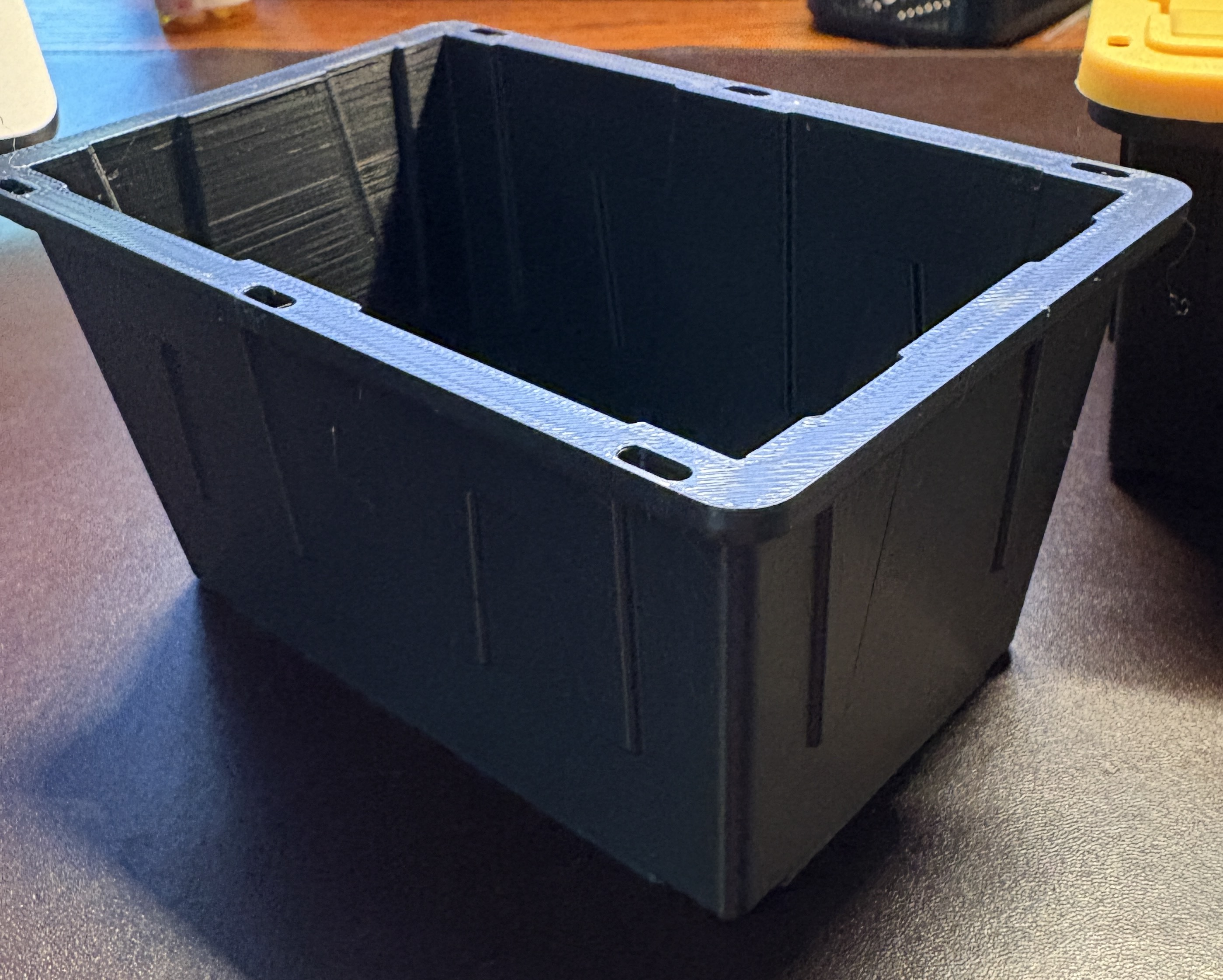 Updated LID Lowes Mini Box (Teeny Tote) with Original Lid and Flat Lid - photo 4