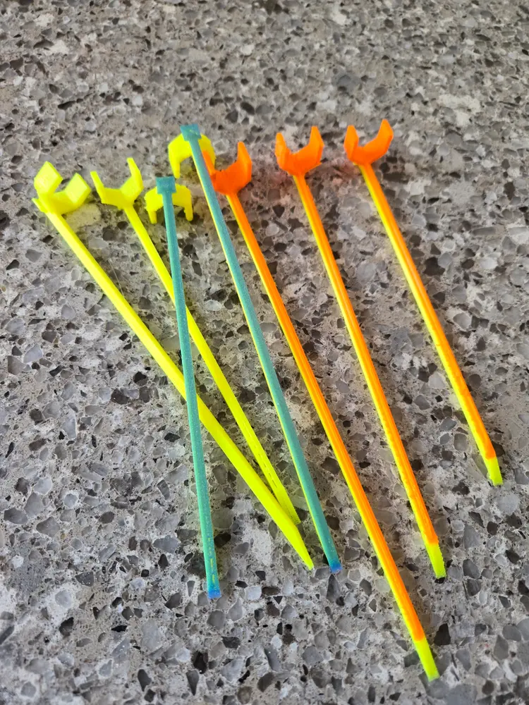 Plant Stake Kit- Easy 3D Printed Garden Stakes