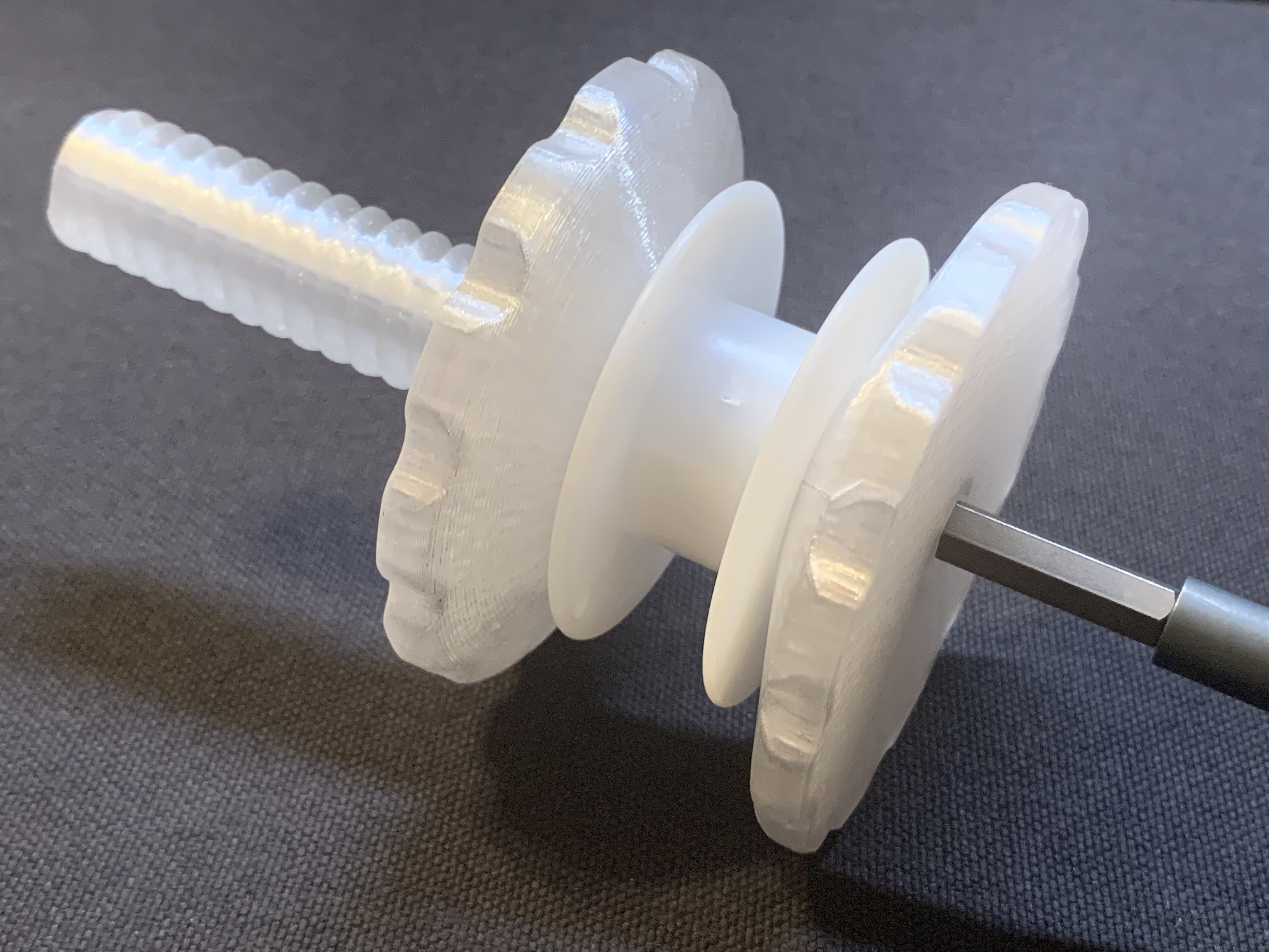 Spool Winder (or Spool Winding Clamp)