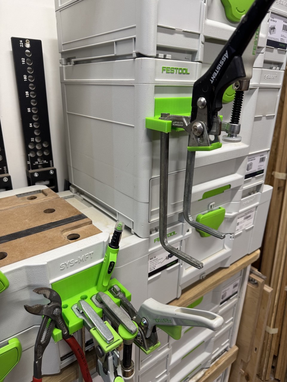 Clamp holder FESTOOL t-lock, sys3 - photo 2