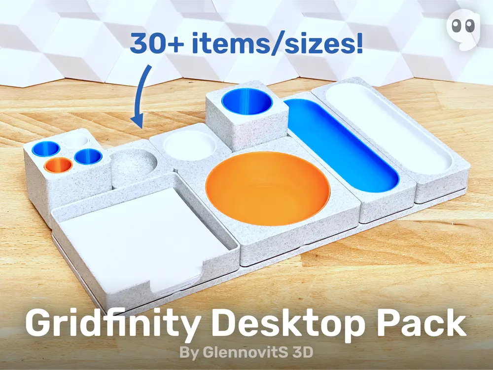 Gridfinity Desktop Pack - Organizer starter kit