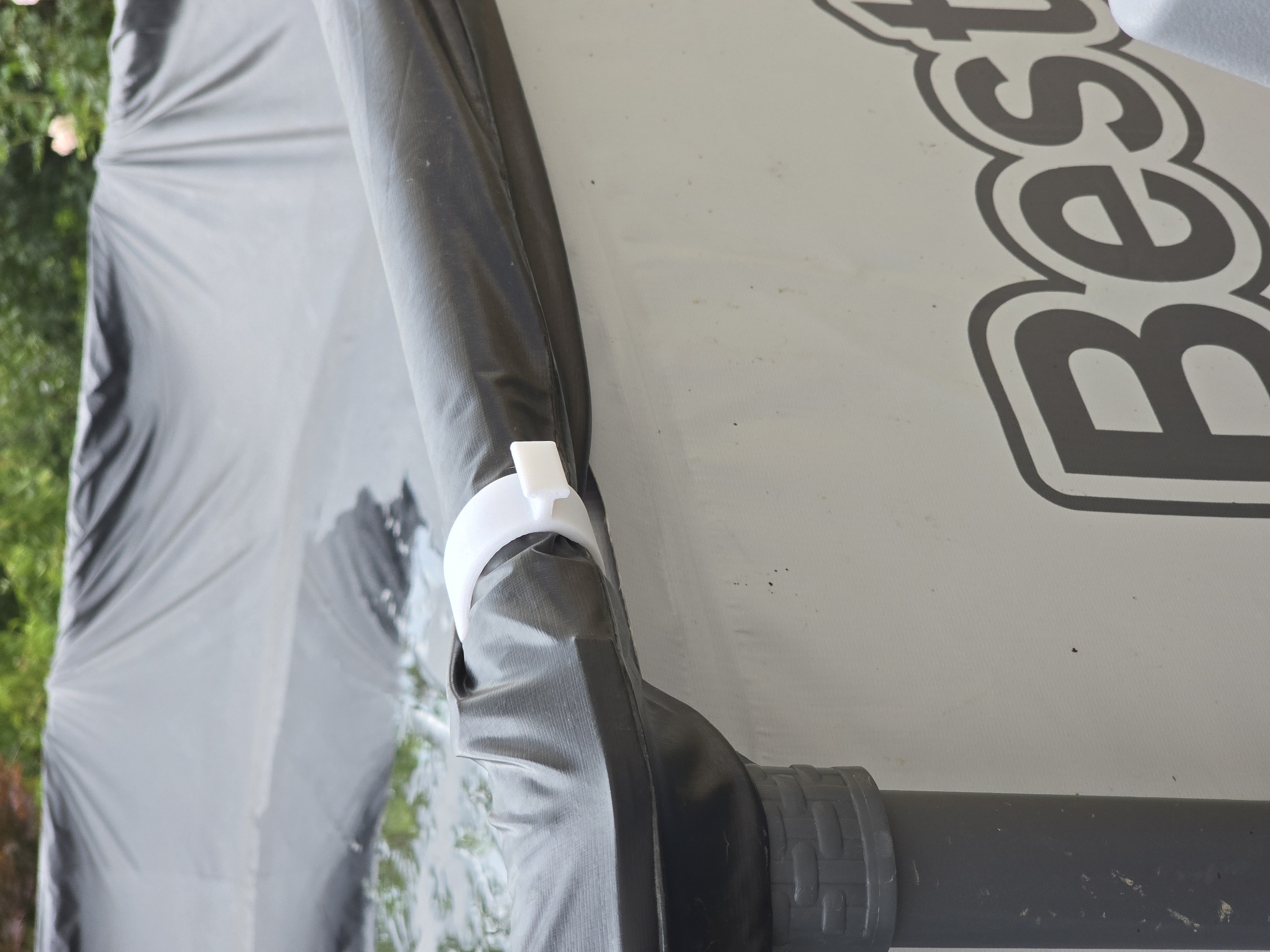 Securing Bestway Pool Cover Clip - photo 2