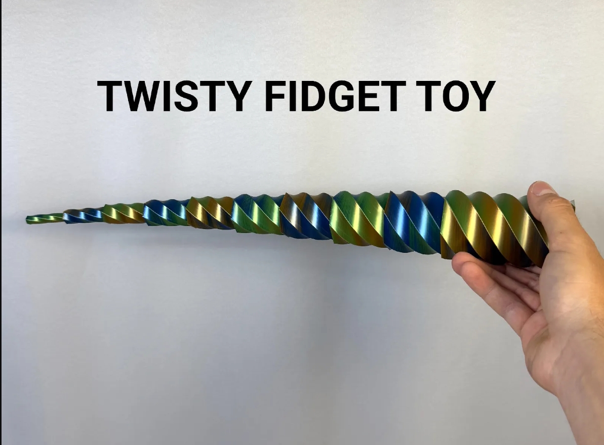 Hexagon twisty fidget toy