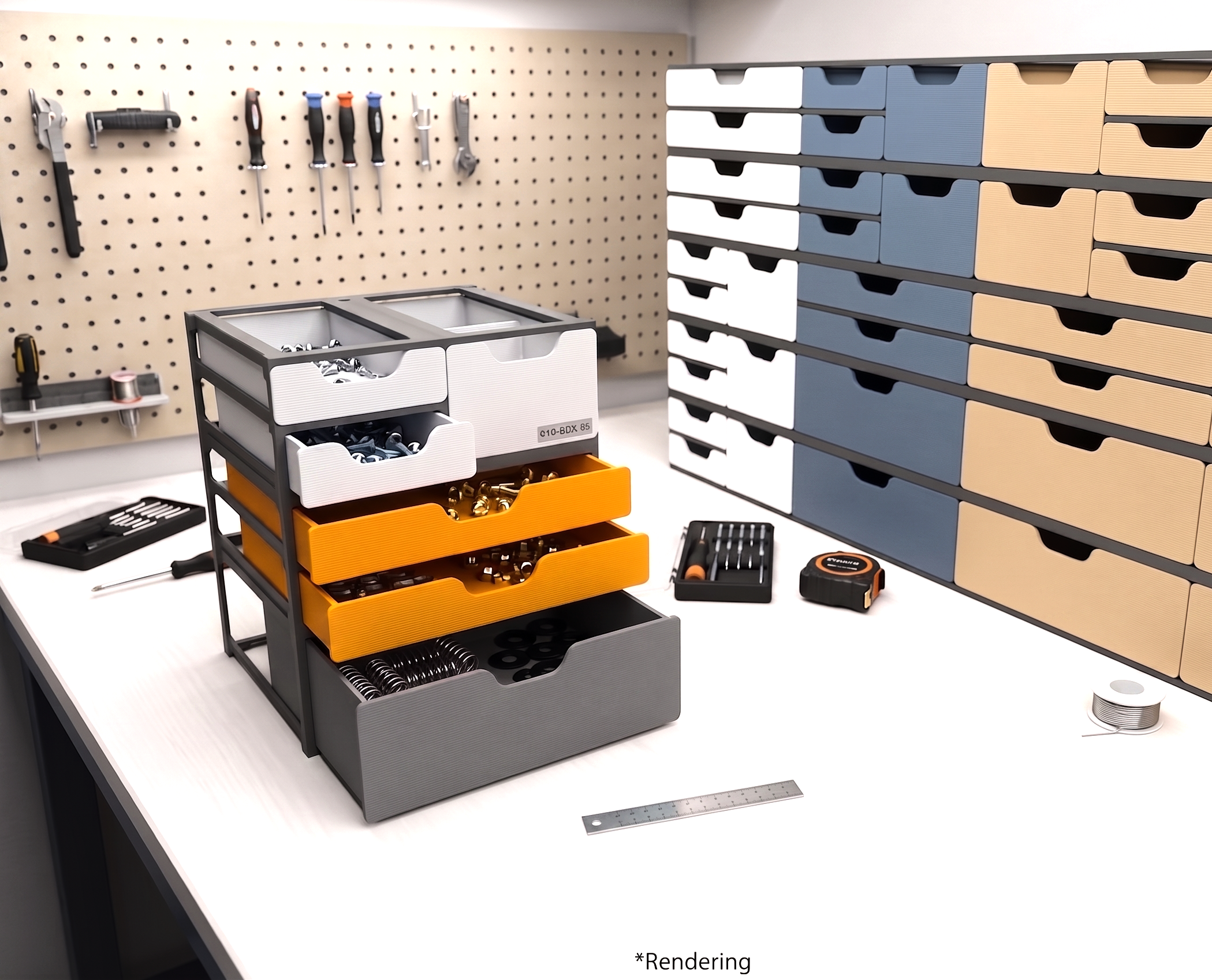 Fast(est) Printing Modular Drawer System