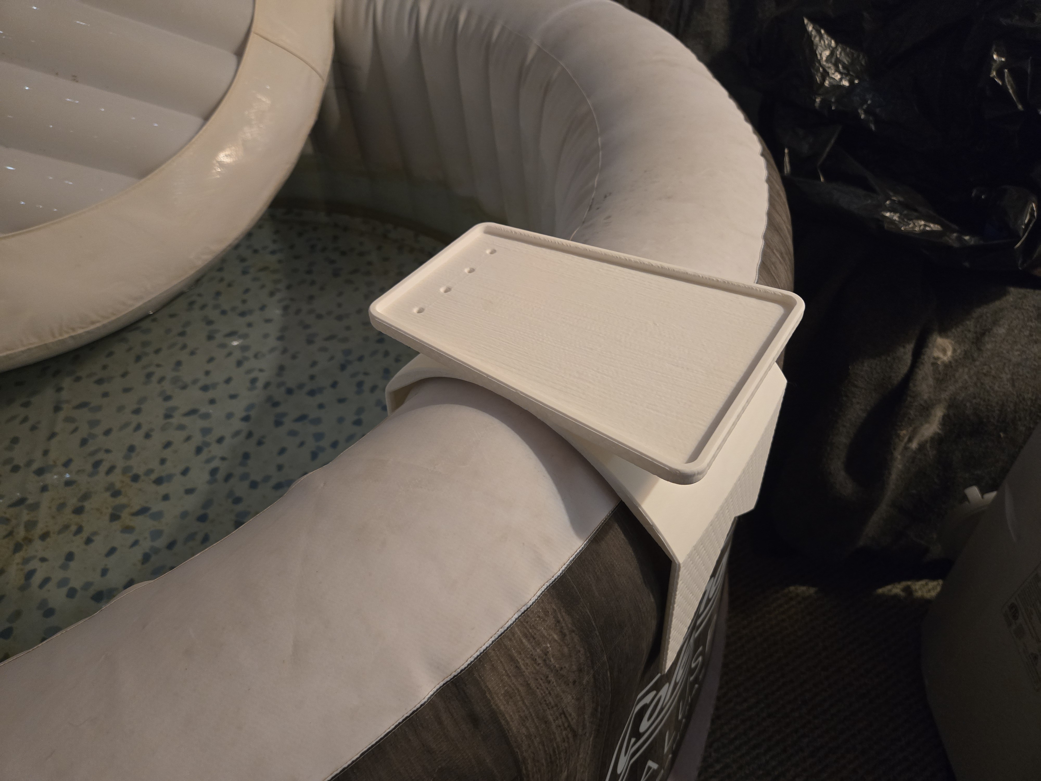 Inflatable Hot Tub Armrest Shelf - photo 2