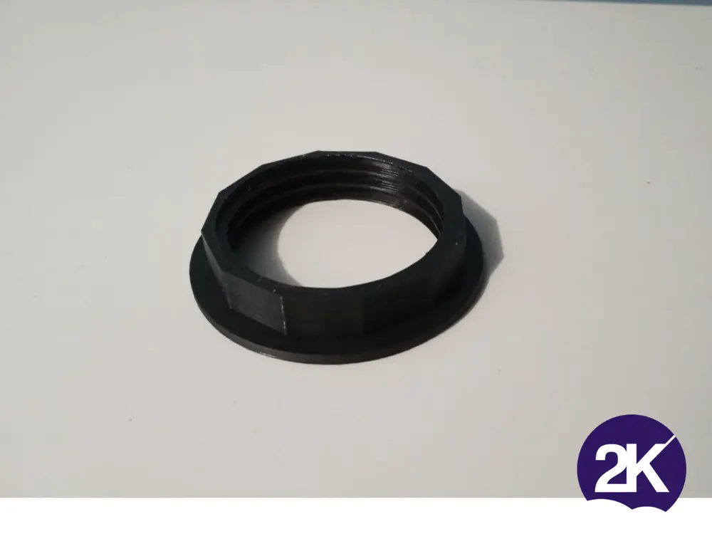 Replacement Nut for E27 Lamp Socket, easy to print - photo 2