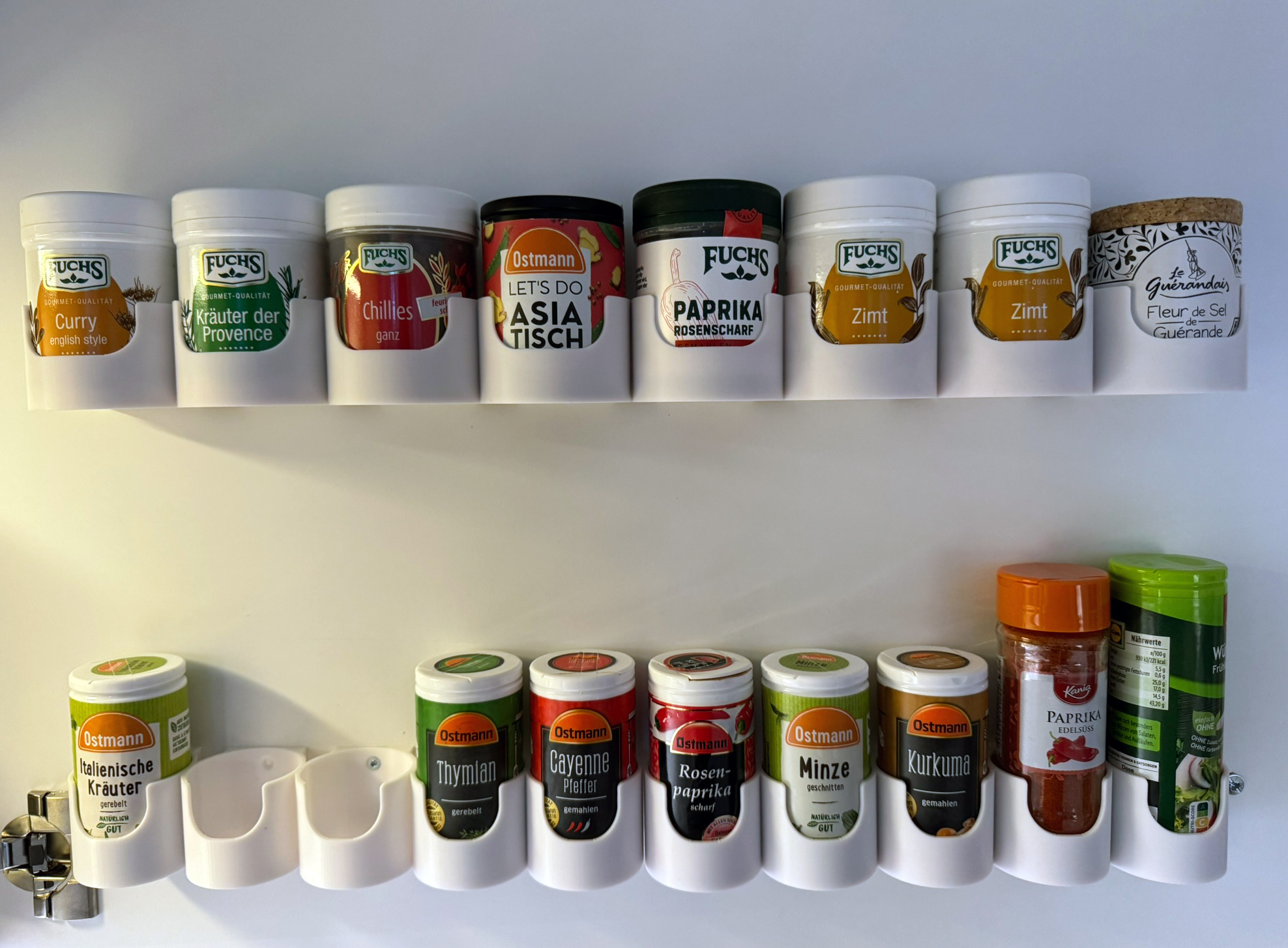 Ostmann & Fuchs - modular spice rack/shelf system | Gewürzhalter