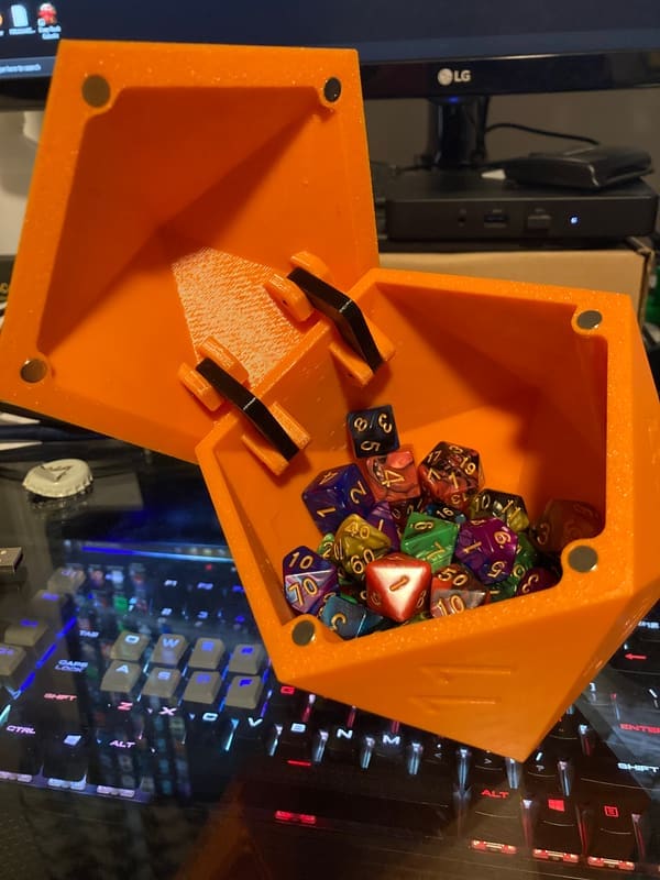 D20 Dice Box