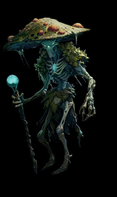 DND Mushroom Sorcerer (Wizard)