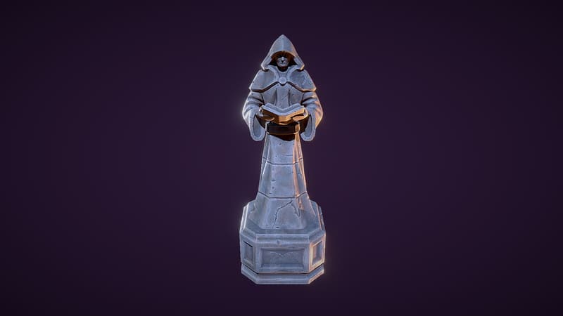 Fantasy Wizard Statue