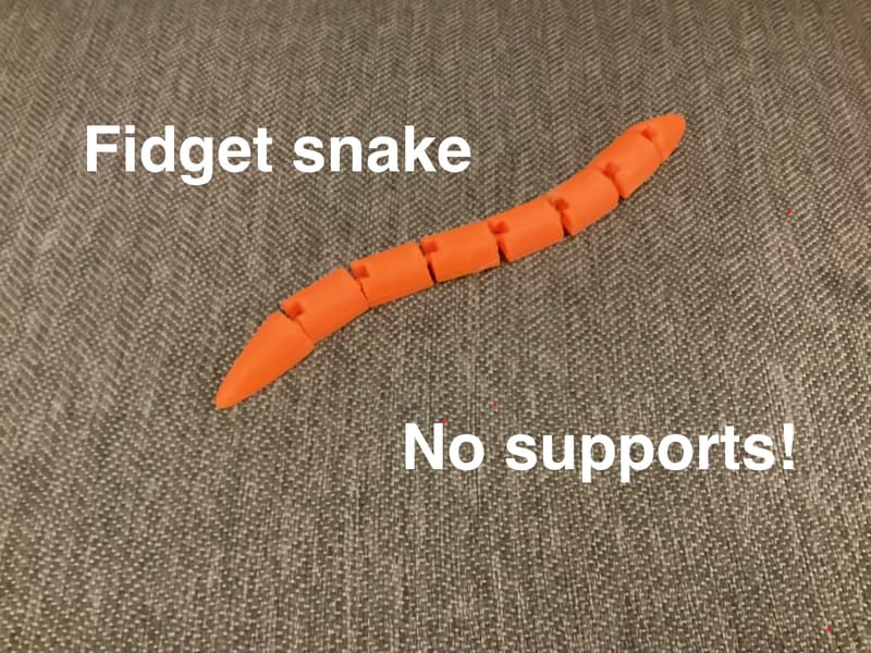 Flexible Fidget Snake