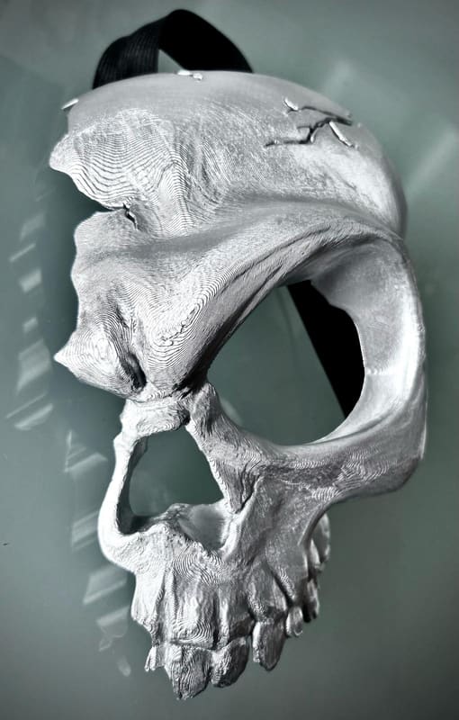 half Skull Mask