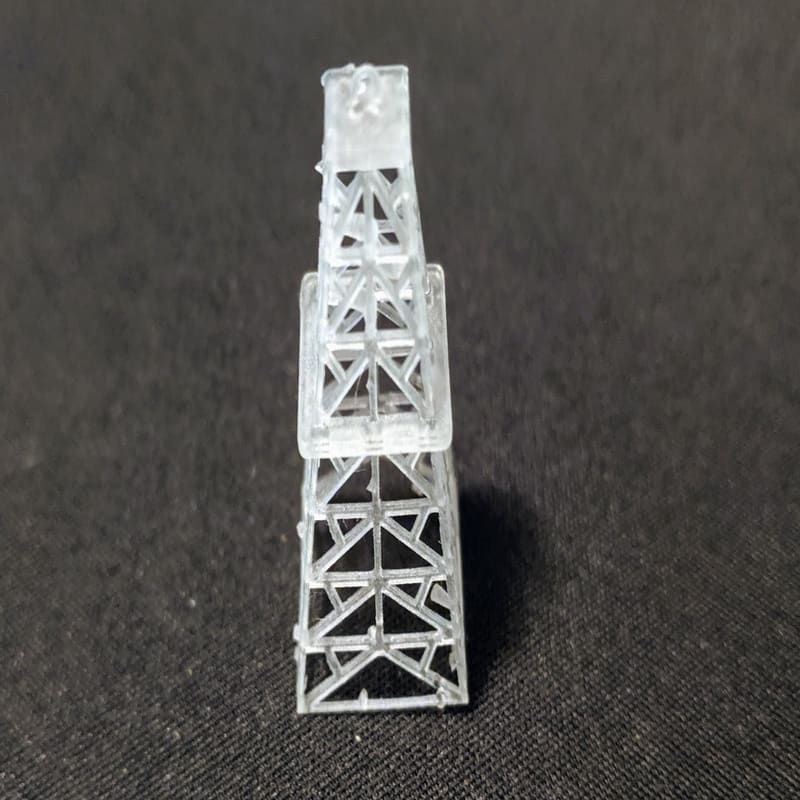 Miniature Oil Derrick