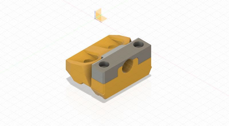 Prusa Bear Y-Rod Holder no zipties (only screws) - photo 4