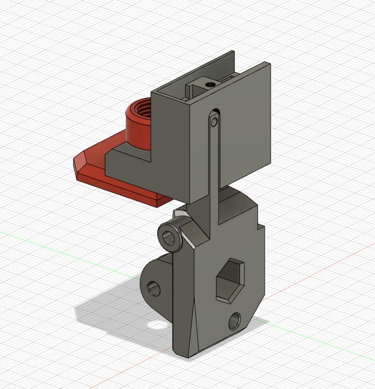 Prusa i3 MK3S MMU2S Bear Extruder-Idler-Lucky Mod - photo 3
