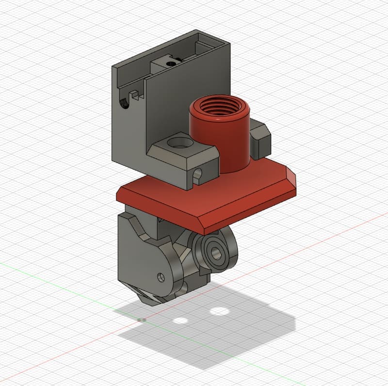Prusa i3 MK3S MMU2S Bear Extruder-Idler-Lucky Mod - photo 4