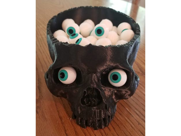 Skull halloween eyeball - photo 2
