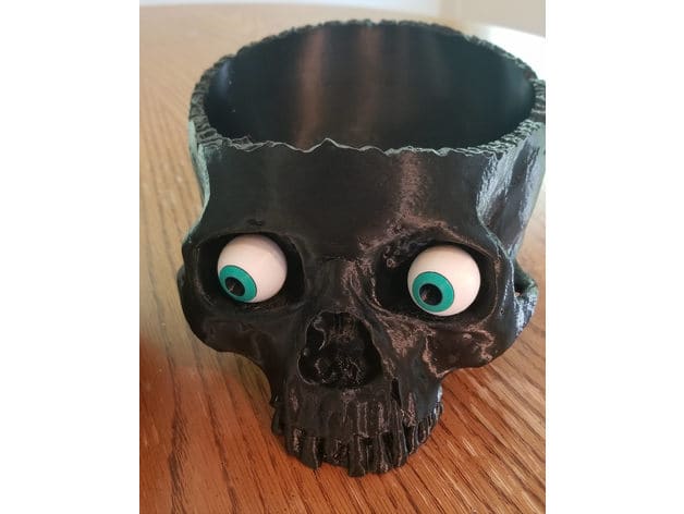 Skull halloween eyeball - photo 3