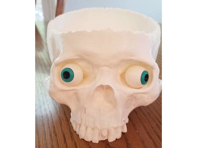 Skull halloween eyeball - photo 4
