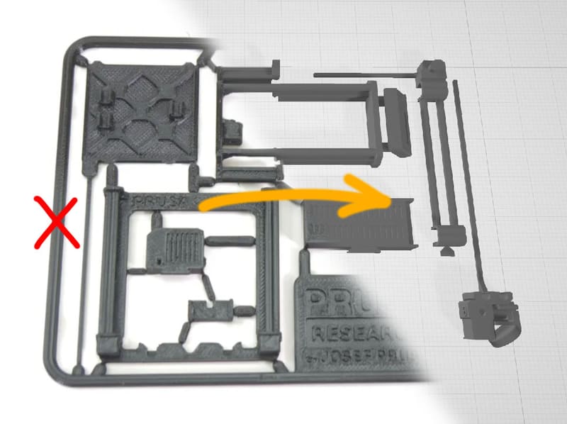 Uncarded Prusa i3 MK3S+ Gift miniature
