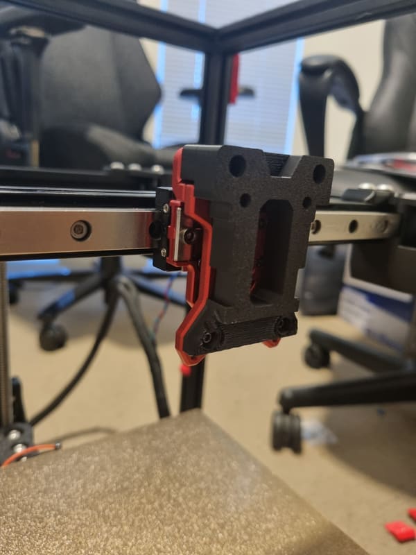 Voron 2.4/Trident Dragon Burner Toolhead Tap Adapter (Chaotic Lab) v2 - photo 3