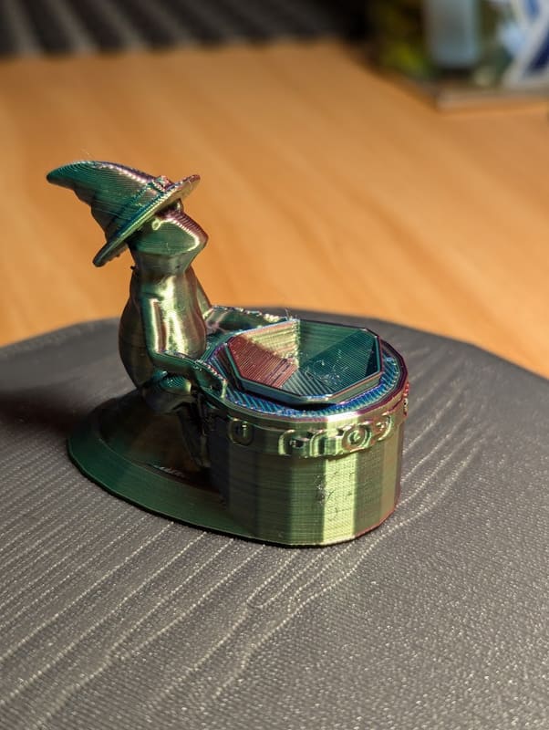 Wizard Frog Pondering His Dice Orb - photo 3